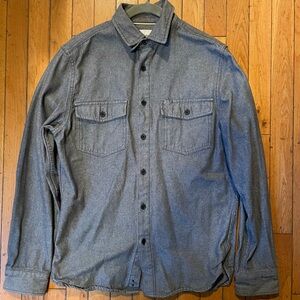 Goodfellow & Co Charcoal Herringbone Shirt-Jacket